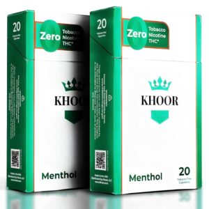 Cigarette pack Menthol