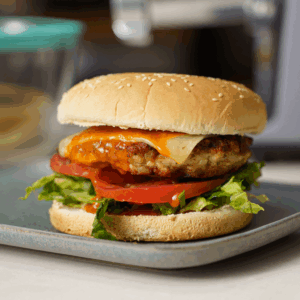 Chicken burger no cheese